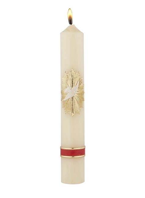 Dove Confirmation Candle (pack of 4) - Churchwares Direct