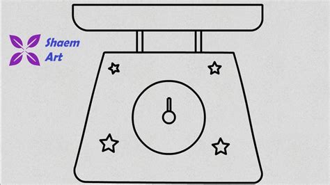 How to Draw a Scale Easy Step by Step | Cool Drawings for Kids ...