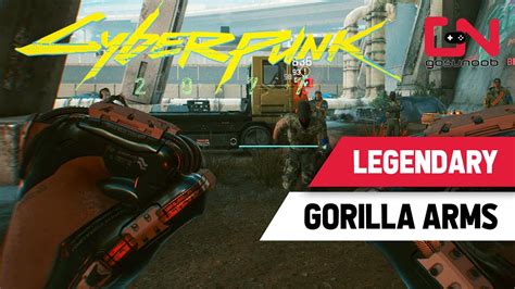 Cyberpunk 2077 Gorilla Arms Mods : There are mods for gorilla arms.