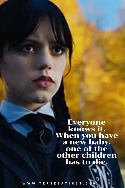 Best 80+ Wednesday Addams Quotes From the Show | Wednesday addams ...