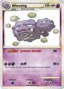 Pokémon Wheezing 1 1 - Poison Gas - My Pokemon Card