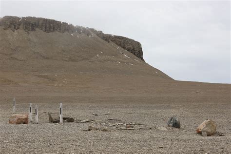 Frozen Graves Franklin Expedition Beechey Island Historical Site Canada ...