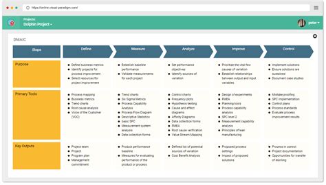 DMAIC Template