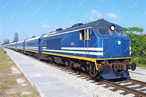 Premium AI Image | the indian railways train on running july