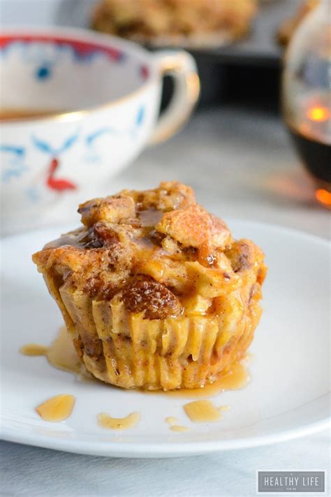 Bread Pudding Muffins » A Healthy Life For Me