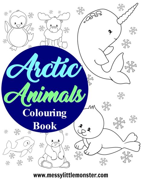 Printable Coloring Pages Arctic Animals