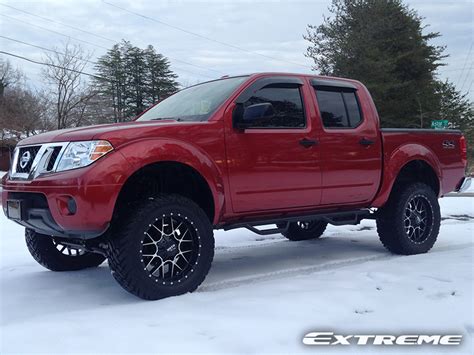 2012 Nissan Frontier - 20x9 Moto Metal Wheels 33x12.5R20 Fuel Tires ...