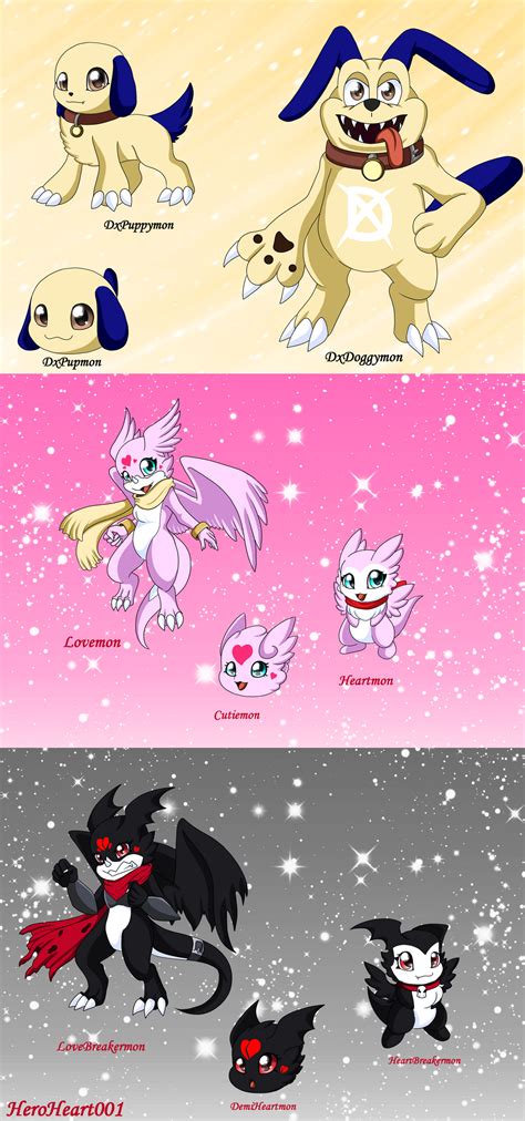 My Digimon 01 OC'S by HeroHeart001 on DeviantArt