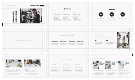 Minimalist Marketing Free PowerPoint Template and Google Slides Theme