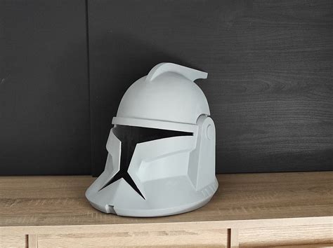 Primered and sanded Animated Clone Trooper Helmet Phase 1 TCW | Etsy