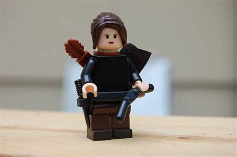 Katniss Everdeen Hunger Games Custom Minifigure | Custom LEGO Minifigures