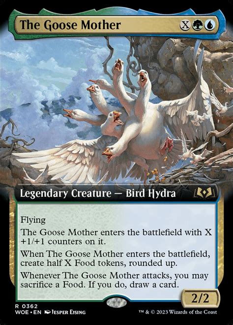 The Goose Mother · Wilds of Eldraine (WOE) #362 · Scryfall Magic The ...