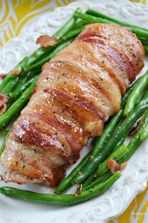 Bacon Wrapped Pork Tenderloin for Easter Dinner