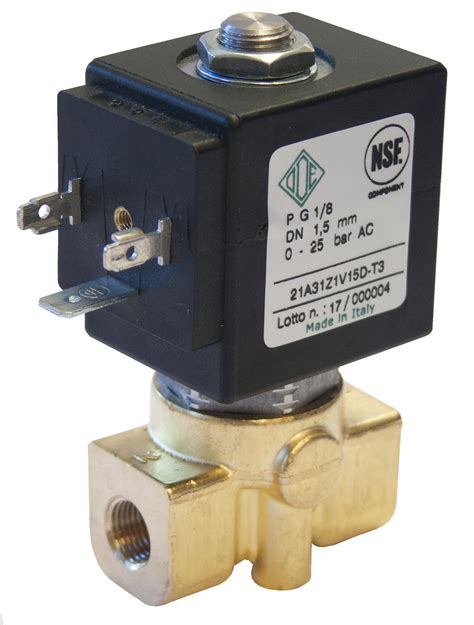 ODE’s NSF-certified solenoid valves are ideal for many applications ...