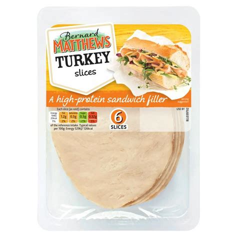 Bernard Matthews Roast Turkey Slices 120g : My Supermarket Compare