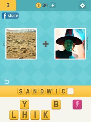 Pictoword Answers: Level 1 – Level 20