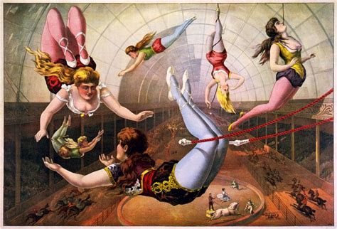 Picture Of Circus Trapeze Artists