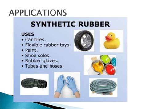 16 natural and synthetic rubber