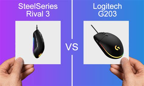 Steelseries Rival 3 vs Logitech G203 - Which one should you buy?