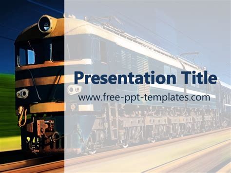 √ Download Template Powerpoint Railway Terlengkap