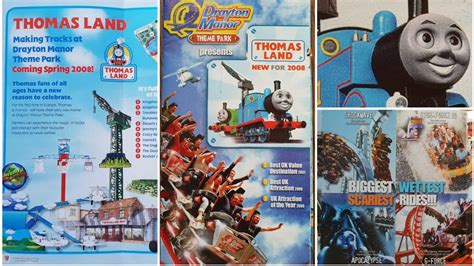 Drayton Manor & Thomas Land Theme Park Map Monday 2008 Episode 19 Park ...