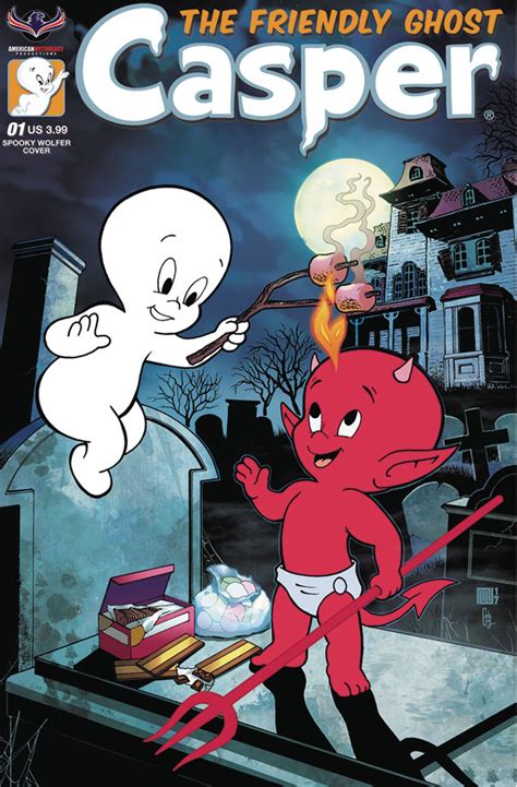 Casper, The Friendly Ghost #1 (Spooky Wolfer Cover) | Fresh Comics