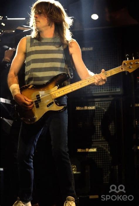 Cliff Williams AC/DC performing live as the headline act at Donington ...