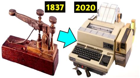 Evolution of Telegraph 1791 - 2020 | History of Telegraph, Documentary ...