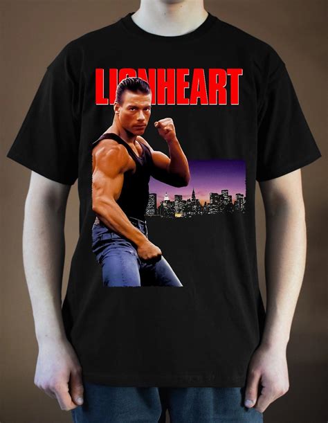 Lionheart Movie Poster Ver 1 Jean Claude Van Damme T Shirt (Black) S ...