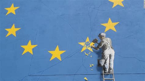 Banksy Brexit mural unveiled on day of French vote - CNN Style