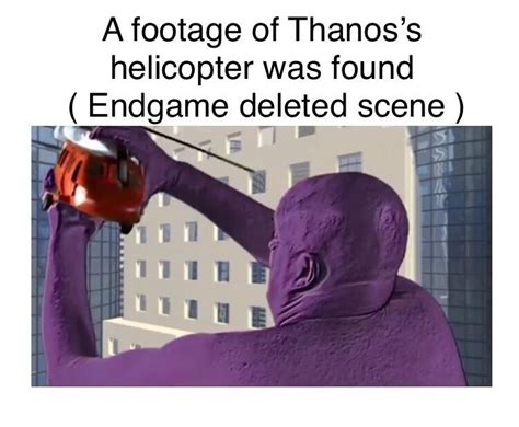 Thanos Copter Meme - img-oak