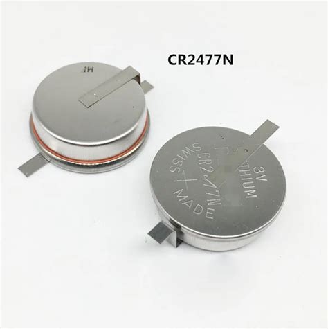 NEW CR2477N CR2477 3V 950mah High temperature lithium battery T button ...