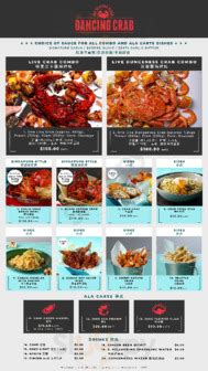 Dancing Crab, Singapore - 1 Harbourfront Walk Vivo City - Menu and Prices