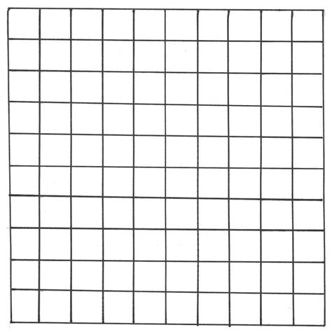 Blank 100 Square Grid Printable - cronica-elecciones