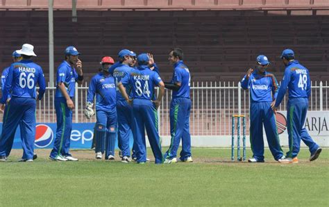 Afghanistan players celebrate a wicket | ESPNcricinfo.com