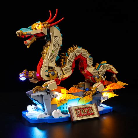 LEGO Auspicious Dragon 80112 Light Kit | Game of Bricks