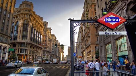 Gran Via Street - Golf in Madrid