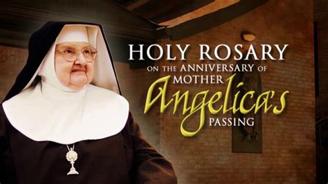 Holy Rosary on the Anniversary of Mother Angelica's Death - YouTube