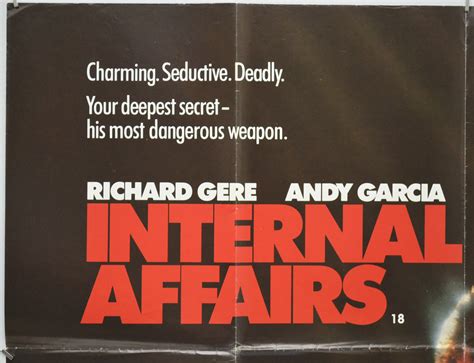 Internal Affairs - Original Movie Poster