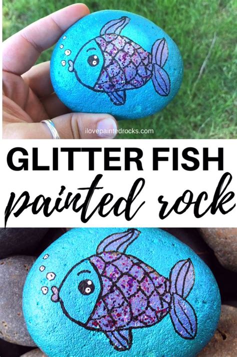 How to Paint a Fish Painted Rock Step-by-Step - #fish #paint #painted # ...