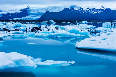 Iceland Glacier Lagoon Reflections