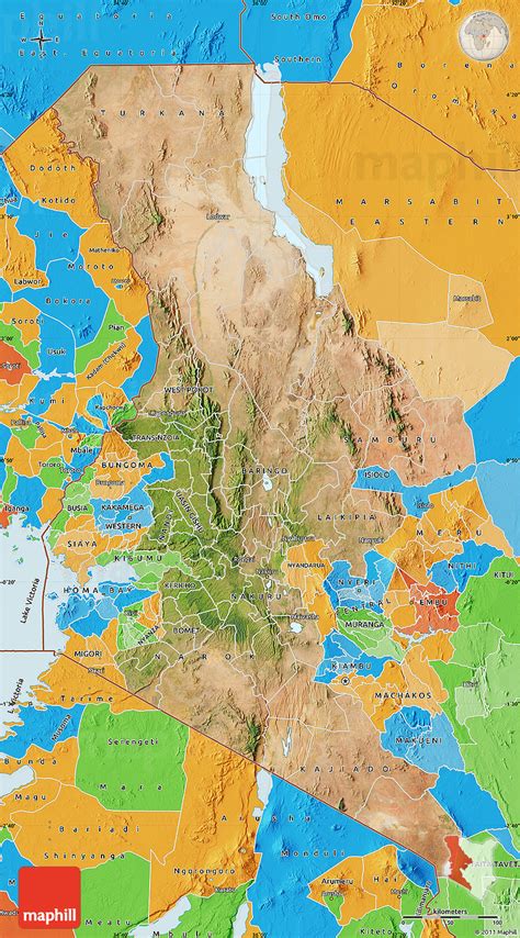 Great Rift Valley Map Location / Location map of the study area ...