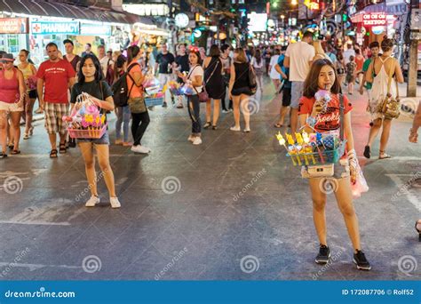 Bangla Road Walking Street in Patong, Phuket Editorial Photo - Image of ...