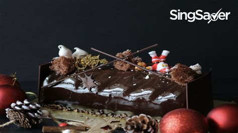 Christmas Log Cake Promotions in Singapore 2021