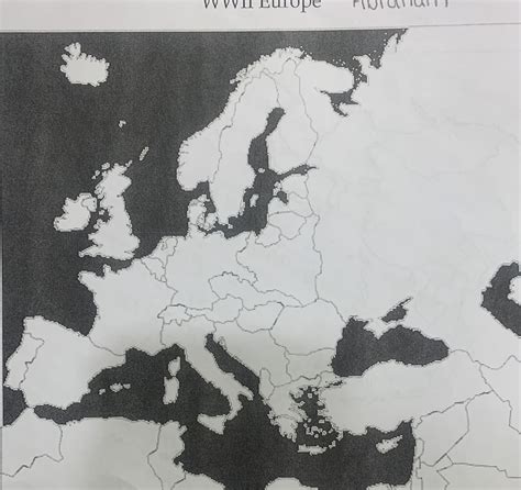 Europe MAP QUIZ Diagram | Quizlet