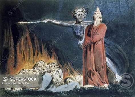 Lucifer and the Pope in Hell, Illustration 49 From Milton's "Paradise ...