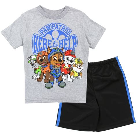 Paw Patrol Toddler Boys Short Set | Houston Kids Fashion Clothing