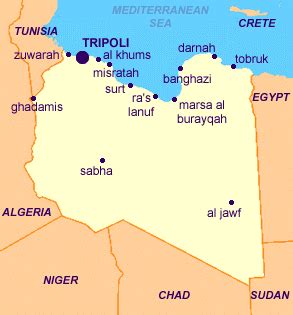 Tripoli " s location in Libya www.worldsurface.com/images/maps/libya ...