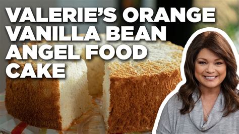 Valerie Bertinelli's Orange Vanilla Bean Angel Food Cake | Valerie's ...