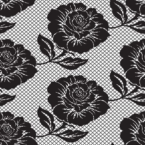 Seamless flower lace pattern 8543911 Vector Art at Vecteezy